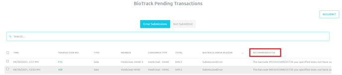 BioTrack Pending Transactions 1