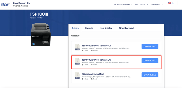 How to Connect My STAR Receipt Printer to use on the WEB 1