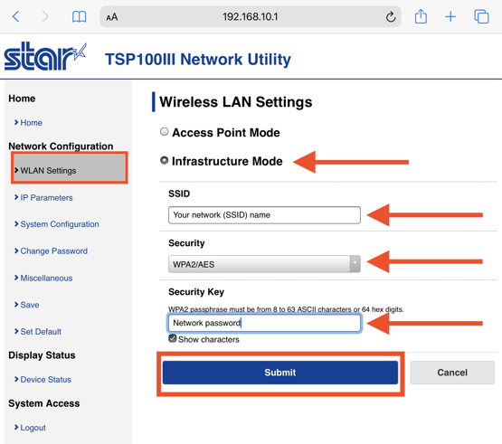 How to Connect Your Wifi TSP Printer to an iPad 8