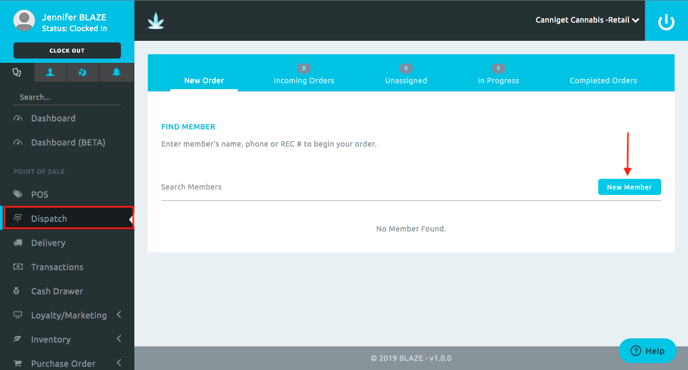How to Create a New Order from Dispatch 4