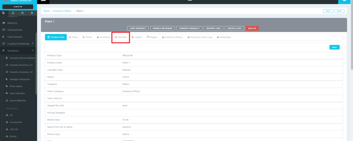 How to Split a Metrc Batch 3