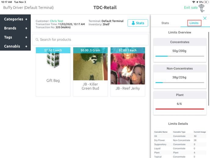 How to View Member Limits 2