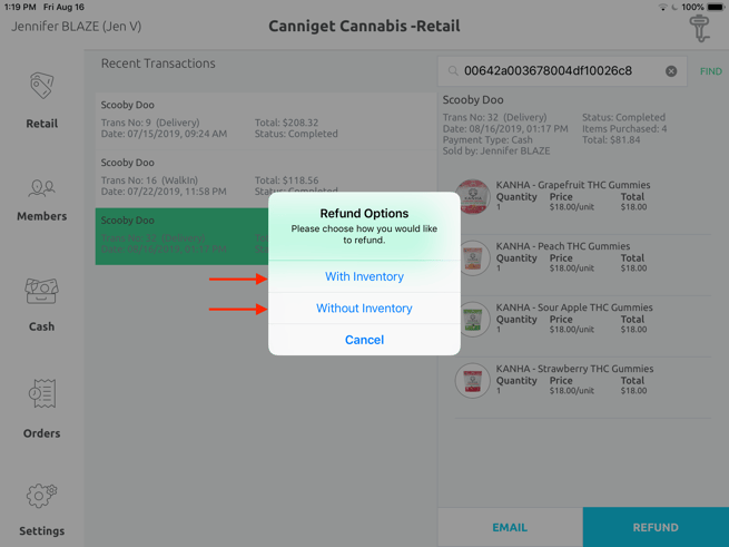 Refunds and Exchanges on iPad 6