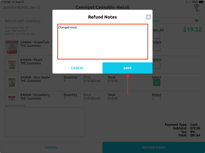 Refunds and Exchanges on iPad 9