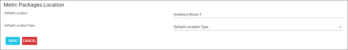 Metrc Package Location Tracking with BLAZE 1