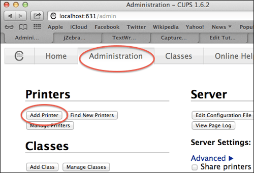 Printing Labels Using a Zebra Printer via USB (Mac) 1